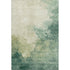 8' X 10' Green And Beige Abstract Washable Area Rug With UV Protection