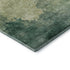 8' X 10' Green And Beige Abstract Washable Area Rug With UV Protection