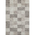 5' X 8' Beige And Taupe Geometric Washable Area Rug With UV Protection