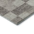 5' X 8' Beige And Taupe Geometric Washable Area Rug With UV Protection