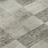 5' X 8' Beige And Taupe Geometric Washable Area Rug With UV Protection