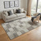 5' X 8' Beige And Taupe Geometric Washable Area Rug With UV Protection