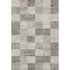 5' X 8' Beige And Taupe Geometric Washable Area Rug With UV Protection