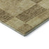5' X 8' Gold And Wheat Geometric Washable Area Rug With UV Protection