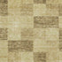 5' X 8' Gold And Wheat Geometric Washable Area Rug With UV Protection