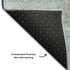 8' X 10' Rust Teal And Beige Geometric Washable Area Rug With UV Protection