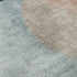 8' X 10' Rust Teal And Beige Geometric Washable Area Rug With UV Protection