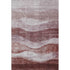 5' X 8' Blush And Pink Abstract Washable Area Rug With UV Protection