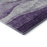8' X 10' Lavender And Lilac Abstract Washable Area Rug With UV Protection