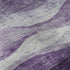 8' X 10' Lavender And Lilac Abstract Washable Area Rug With UV Protection