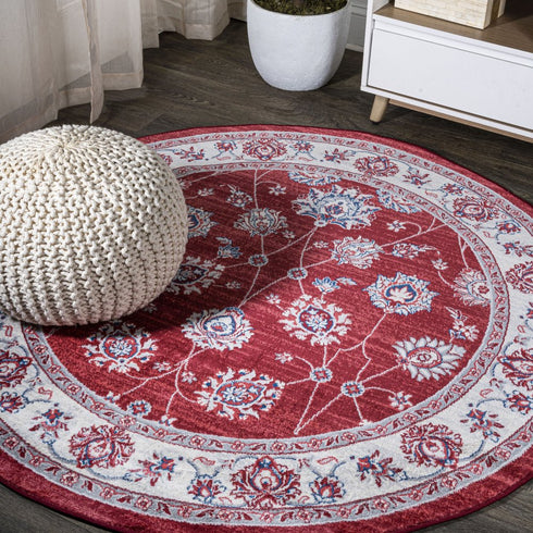 6' Medallion Round Rug