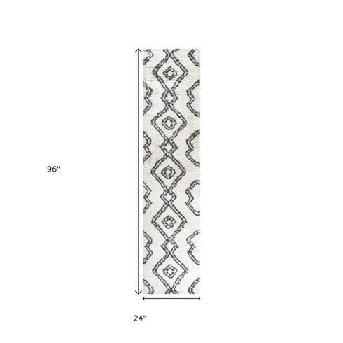 8' Trellis Runner Rug