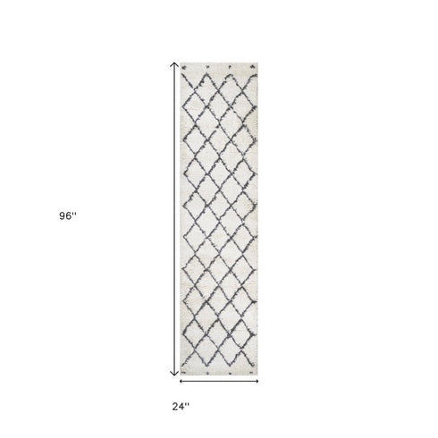 8' Trellis Runner Rug