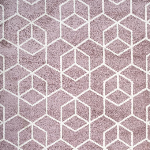 5' X 8' Diamond Area Rug