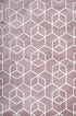 5' X 8' Diamond Area Rug