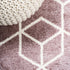 5' X 8' Diamond Area Rug