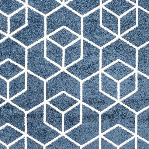 5' X 8' Diamond Area Rug