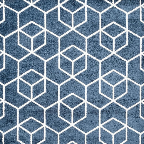 5' X 8' Diamond Area Rug