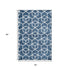 5' X 8' Diamond Area Rug