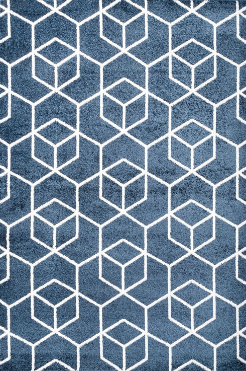 5' X 8' Diamond Area Rug