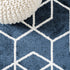5' X 8' Diamond Area Rug