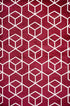 5' X 8' Diamond Area Rug