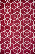 5' X 8' Diamond Area Rug