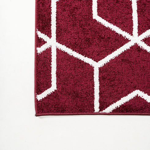 5' X 8' Diamond Area Rug