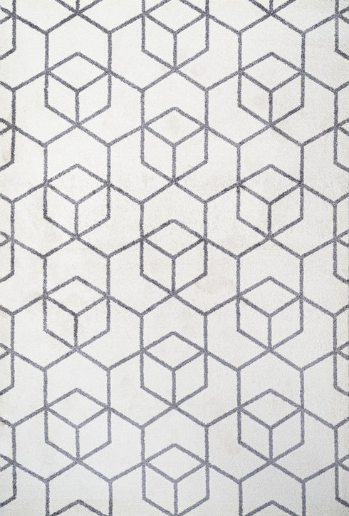 5' X 8' Diamond Area Rug