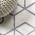 5' X 8' Diamond Area Rug