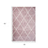 5' X 8' Diamond Area Rug