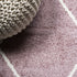 5' X 8' Diamond Area Rug
