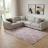 8' X 10' Diamond Area Rug