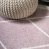 8' X 10' Diamond Area Rug
