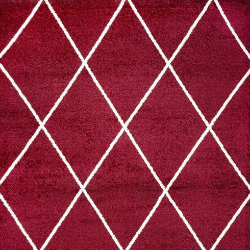 8' X 10' Diamond Area Rug