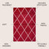 8' X 10' Diamond Area Rug