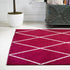 8' X 10' Diamond Area Rug