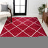 8' X 10' Diamond Area Rug