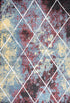 5' X 8' Diamond Area Rug