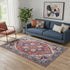 5' X 8' Medallion Area Rug
