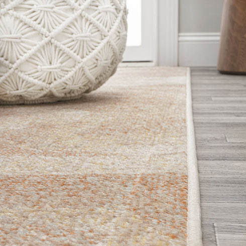 8' Abstract Runner Rug