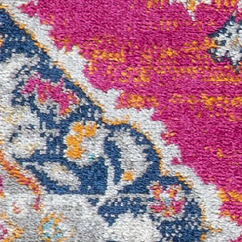 8' Medallion Runner Rug