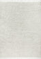 5' X 8' White Area Rug With Fringe