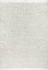 5' X 8' White Area Rug With Fringe