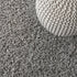 8' X 10' Charcoal Area Rug With Fringe