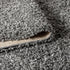 8' X 10' Charcoal Area Rug With Fringe