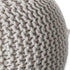5' X 8' Gray Area Rug With Fringe