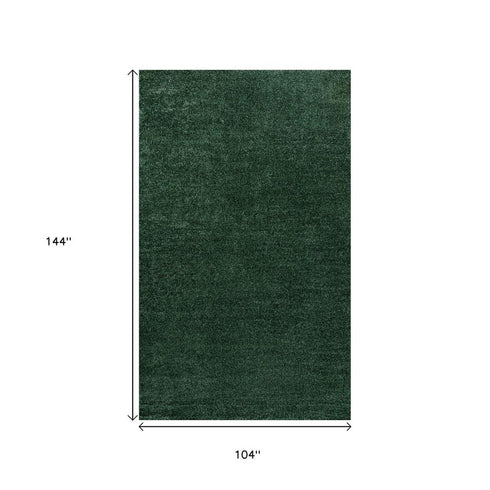 9' X 12' Emerald Area Rug