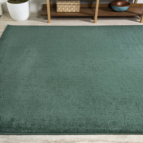 9' X 12' Emerald Area Rug
