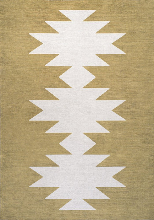 5' X 8' Geometric Area Rug